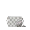 VANQUISH CREAM CROSSOVER CLUTCH