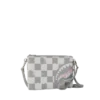 VANQUISH CREAM CROSSOVER CLUTCH