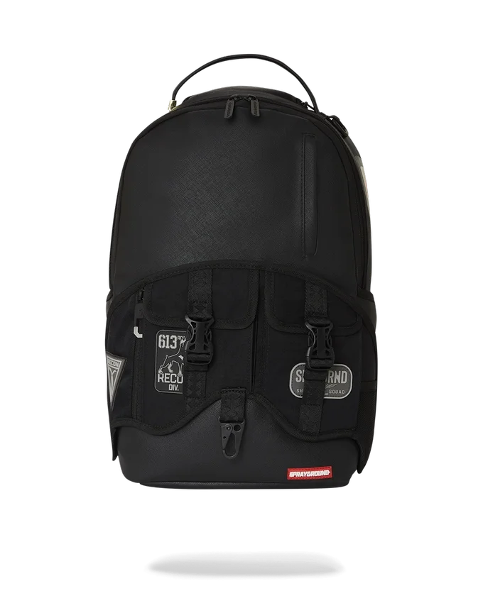 VELCRO SHARK - 3 INTERCHANGEABLE SHARKS BACKPACK (DLXV)