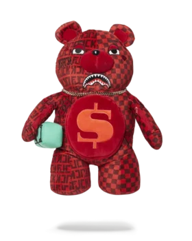 VENI VIDI VICI MONEYBEAR TEDDYBEAR BACKPACK