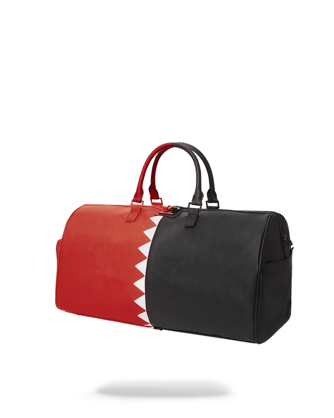 VERTICAL SHARK CUT & SEW DUFFLE