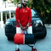 VERTICAL SHARK CUT & SEW DUFFLE