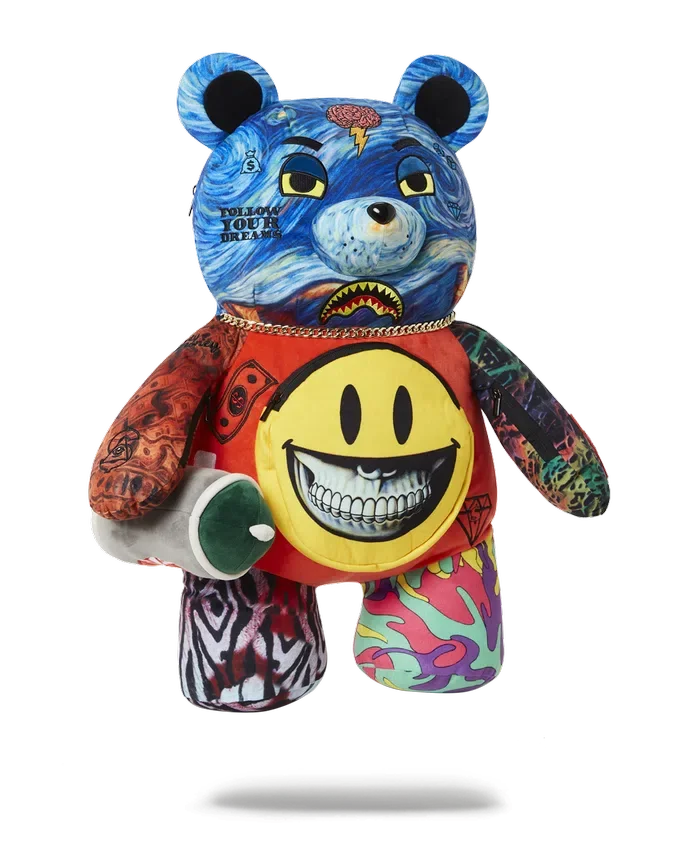 VILLAIN MONEY BEAR TEDDYBEAR RON ENGLISH EDITION BACKPACK