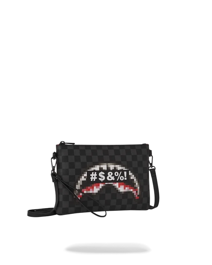 WHAT THE BEEP' SHARK CROSSOVER CLUTCH