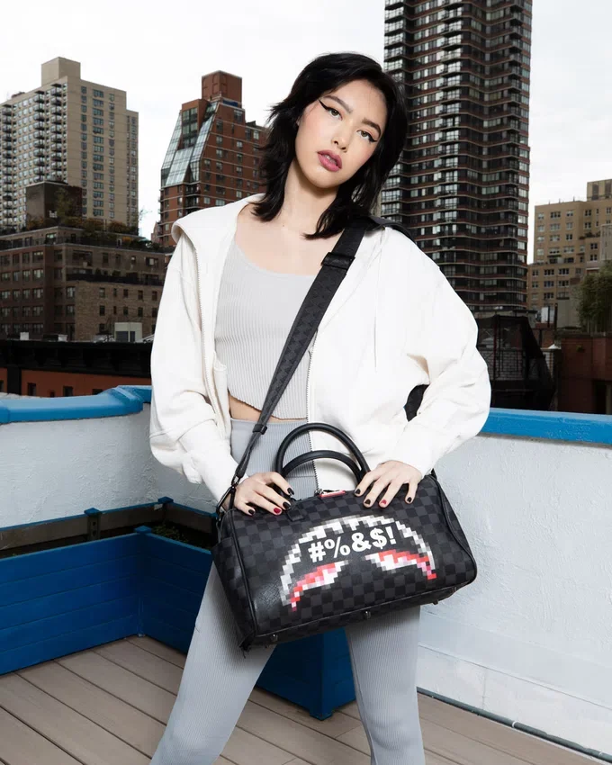 WHAT THE BEEP' SHARK MINI DUFFLE