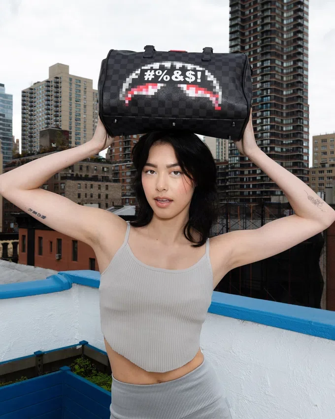 WHAT THE BEEP' SHARK MINI DUFFLE