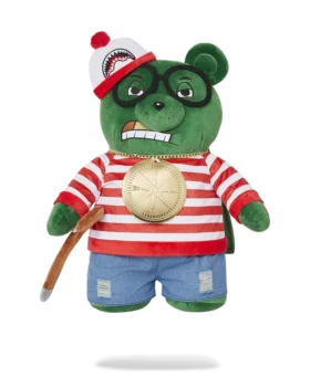 WHERES WALDO MONEYBEAR TEDDYBEAR BACKPACK