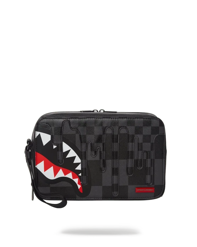 XTC GREY SHARKS IN PARIS TOILETRY BAG