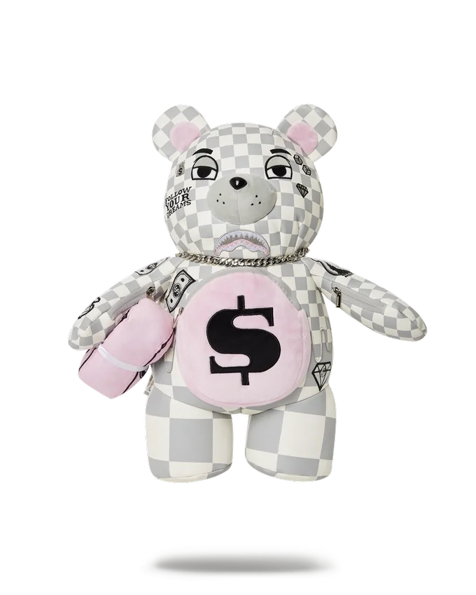 XTC LA PALAIS MEDIUM MONEYBEAR TEDDYBEAR BACKPACK