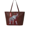 ZEBRA ELEPHANT RON ENGLISH COLLAB TOTE