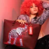 ZEBRA ELEPHANT RON ENGLISH COLLAB TOTE