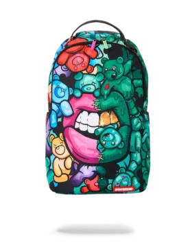 ZOMBIE GUMMY BEAR LIPS BACKPACK